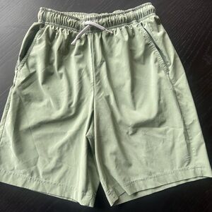 Light Green Casual Shorts